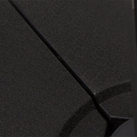 Base per Ombrellone 4 Pezzi Riempibili per Basi a Croce da 100x100 cm Nero