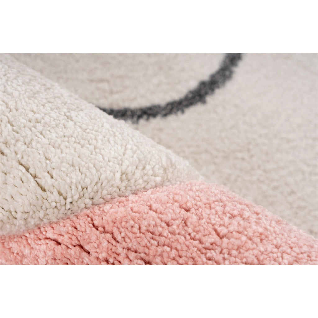 Tappeto per bambini Amigo 528 Rosa a nuvola