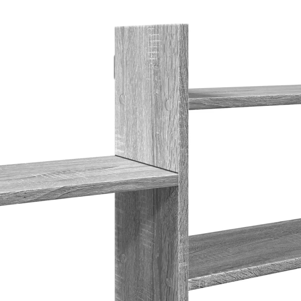 Mensola a parete | Scaffale a parete | Ripiano a parete Grigio Sonoma 167,5x18x68 cm in Truciolato