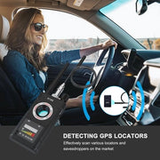 Rilevatore di Apparecchi Nascosti - Detector di Cimici e Telecamere Spia con Rilevamento di Bug e Tracker GPS
