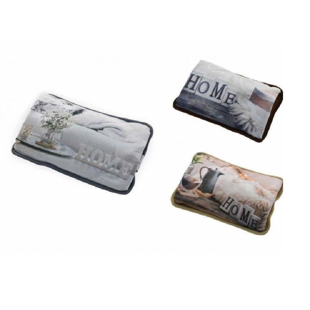 Trade Shop - Borsa Acqua Calda Elettrica Scaldino Scaldamani In Tessuto Fantasia Home 3965454 -