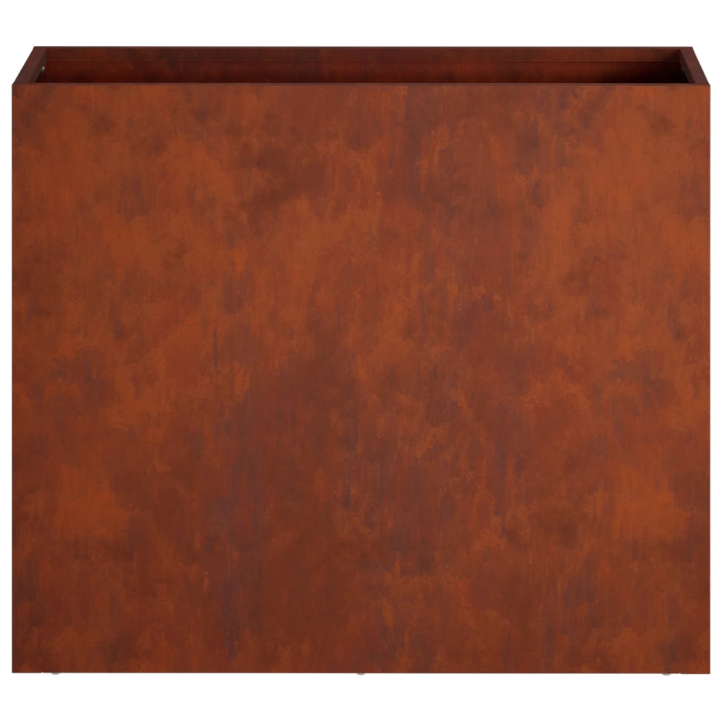 Vaso da giardino Ruggine 50 x 20 x 40 cm Acciaio Corten 8005454