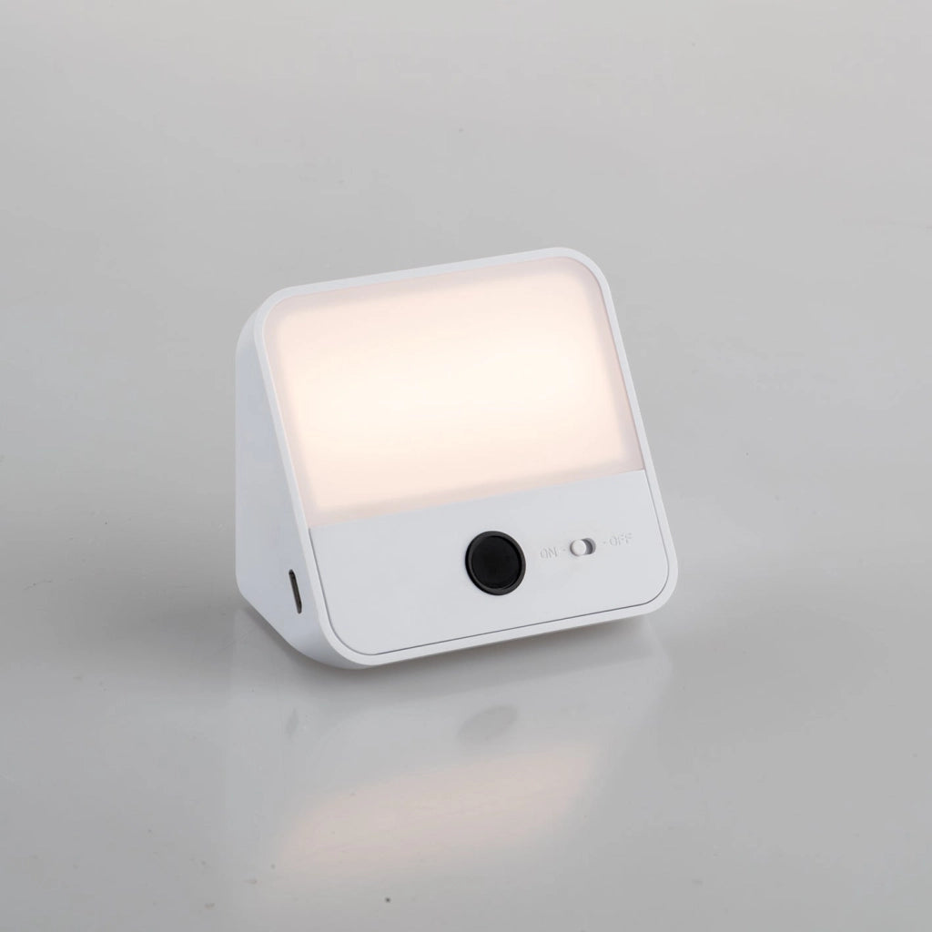 LAMPADA LED AURIKA RICARICABILE BIANCO LED 1,25W 100LM 3000K DIMMERABILE CON SENSORE 7,6X3,9X7,33CM