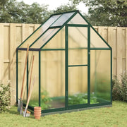 vidaXL Telaio Serra con Base Verde 169x114x202 cm in Alluminio