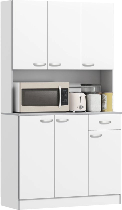 Cassa da cucina - Hout - 6 porte - Lato opaco - 101L x 39L x 1