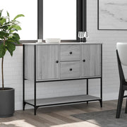 Credenza Grigio Sonoma 100x36x85 cm in Legno Multistrato 835557