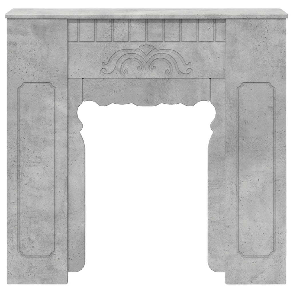 Cornice per camino Grigio Cemento 93 x 20 x 89 cm 8006627