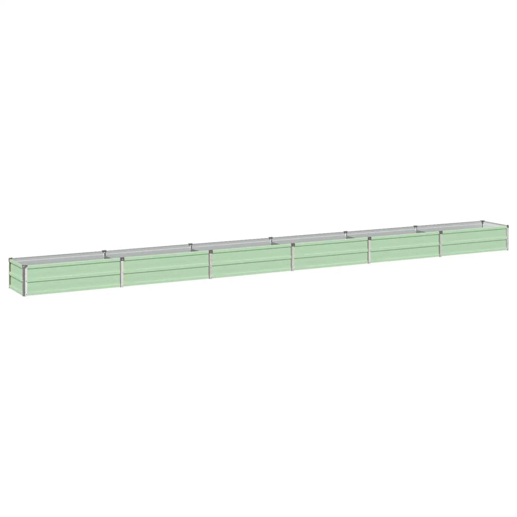Letto rialzato da giardino Verde Pastello 480 x 40 x 24 cm 8006371