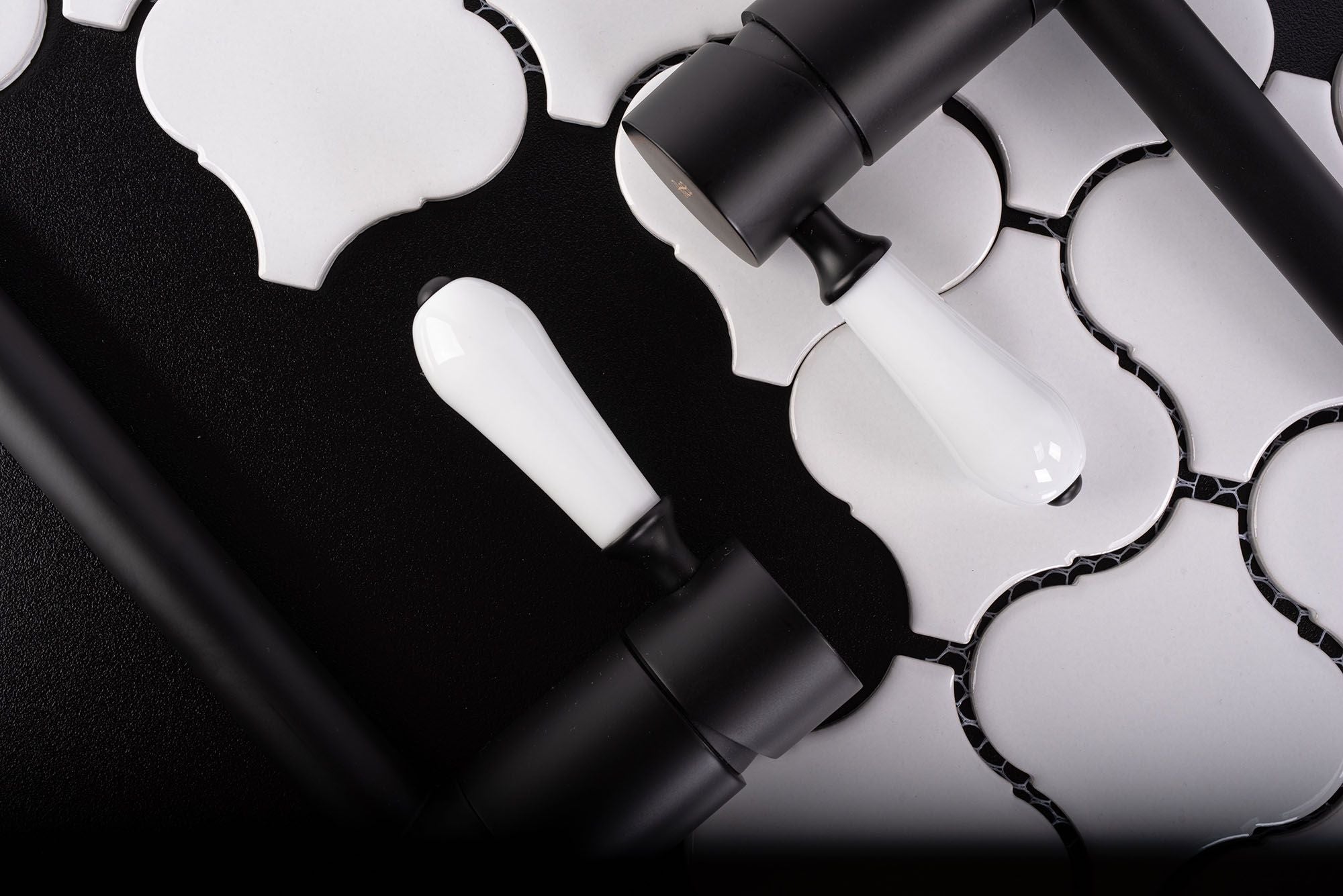 Rubinetto Da Lavabo Rea Serra Black Matt High