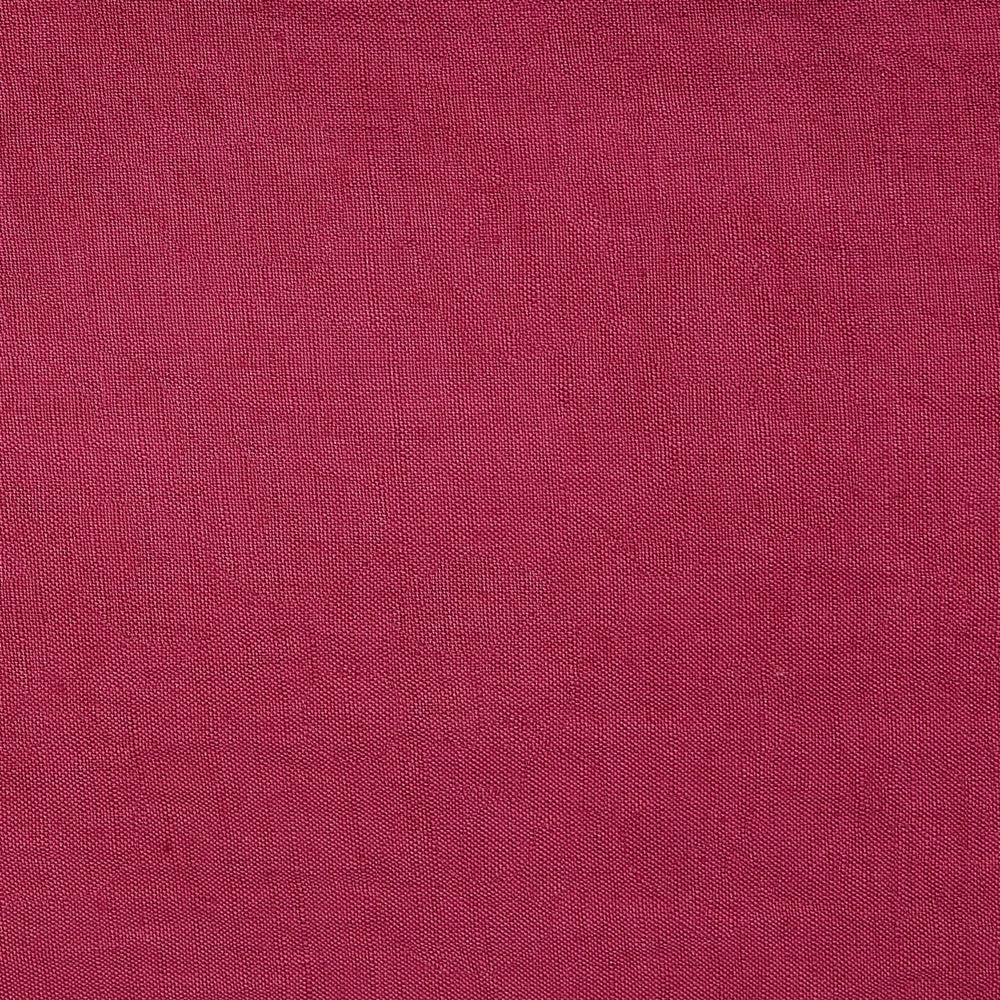 Set di 2 cuscini decorativi in lino rosso 30 x 45 cm con balze e fiocchi