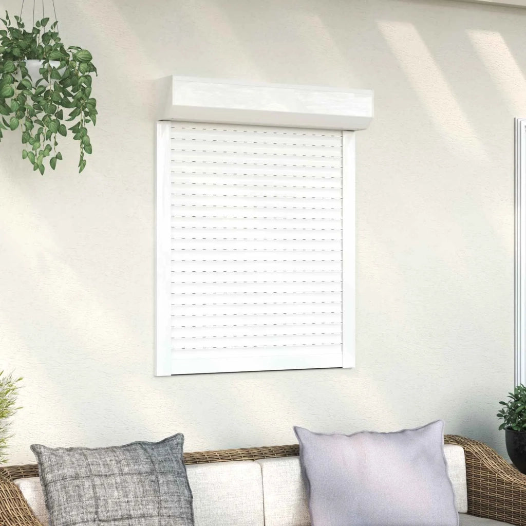 Persiana a rullo Bianco 70 x 100 cm Alluminio e poliuretano CFW7468622