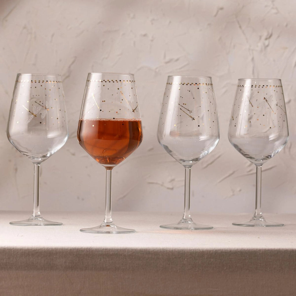 Nerali, Bicchieri set da 4 490 ml, Trasparente
