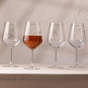 Nerali, Bicchieri set da 4 490 ml, Trasparente