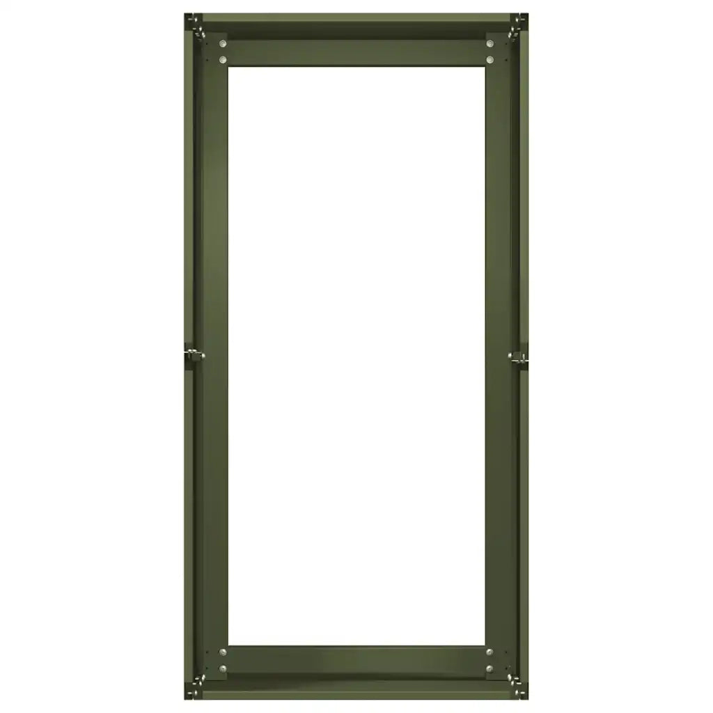Fioriera Verde Oliva 40x80x40 cm in Acciaio Laminato a Freddo 860734