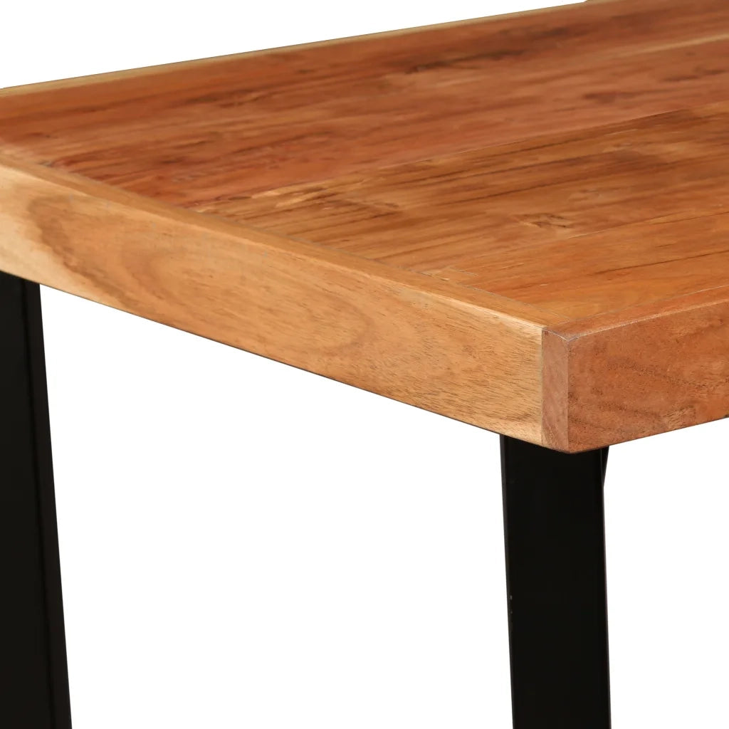 Set da Bar 3 pz in Legno Massello di Acacia e di Recupero cod mxl 8556