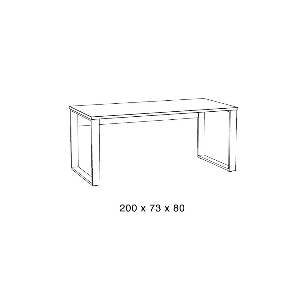 Set di 5 mobili da ufficio professionale in colore quercia dorata collezione DEPÉ