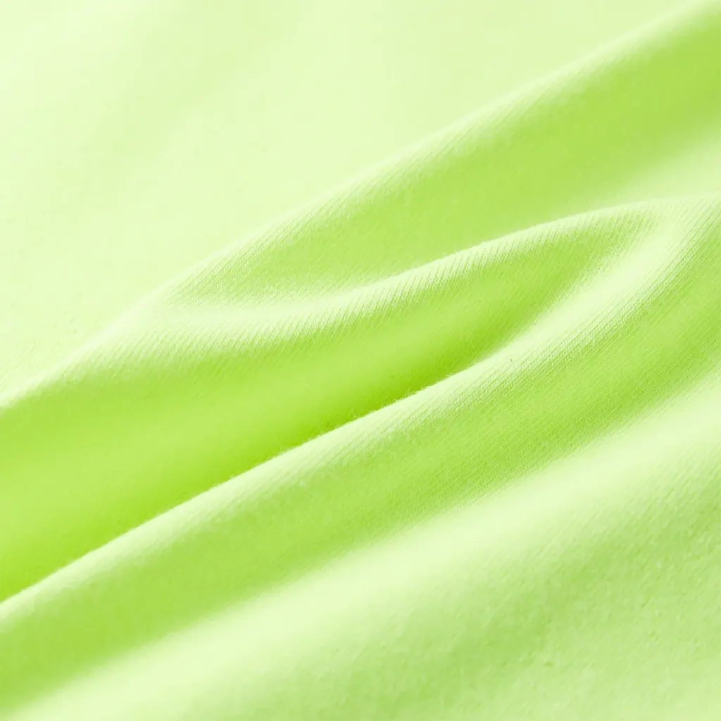 Maglietta da Bambina Giallo Neon 116