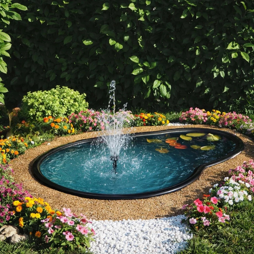 Laghetto da giardino vico nero litri 300 da 145x87xh53