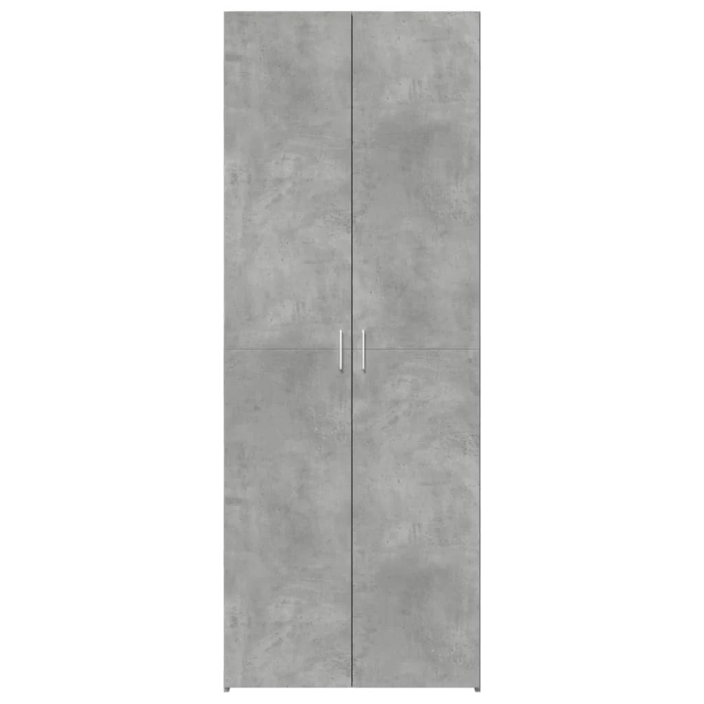 Buffet credenza cassettiera mobiletto mobile contenitore organizer cucina soggiorno salotto alto 70 x 42,5 x 185 cm legno ingegnerizzato grigio 02_0034716
