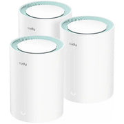 Cudy m1300 3-pack sistema wi-fi mesh dual-band (2.4 ghz/5 ghz) wi-fi 5 (802.11ac) bianco 2 interno - CUDM1300(3-PACK)