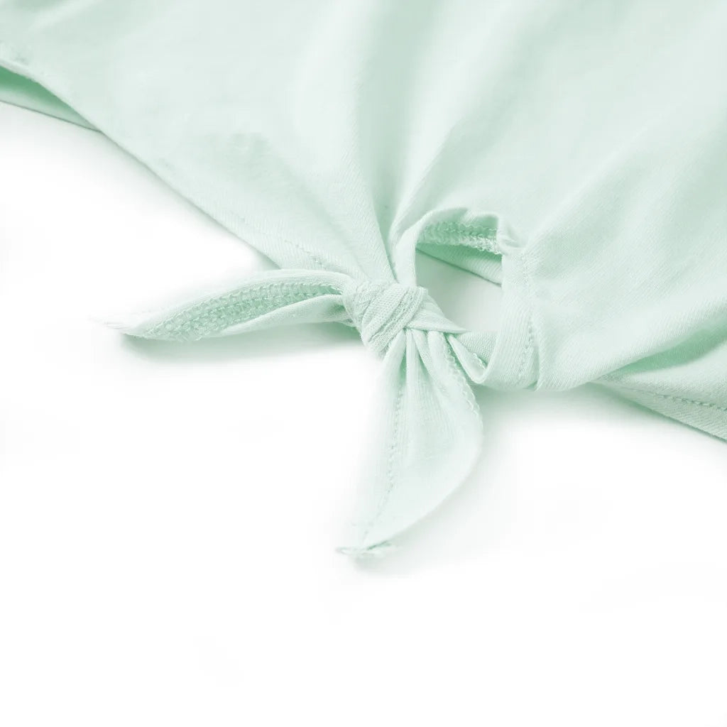Maglietta da Bambina Menta Chiaro 140 10708
