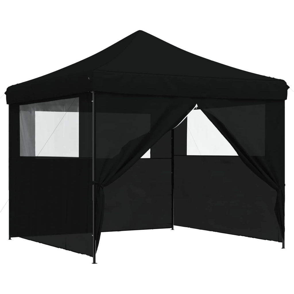 Tenda Party Nero 292 x 292 x 315 cm Tessuto Oxford 42023572