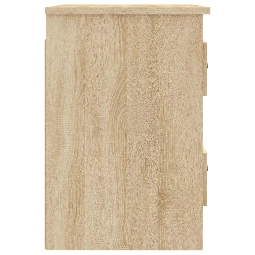 Comodini a Parete 2 pz Rovere Sonoma 41,5x36x53 cm 816399