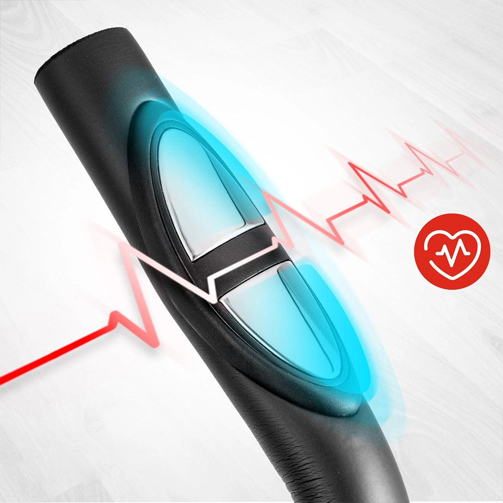 Cyclette Ellittica Allenamento Fitness Cardio Spinning Bike 8 Livelli Resistenza