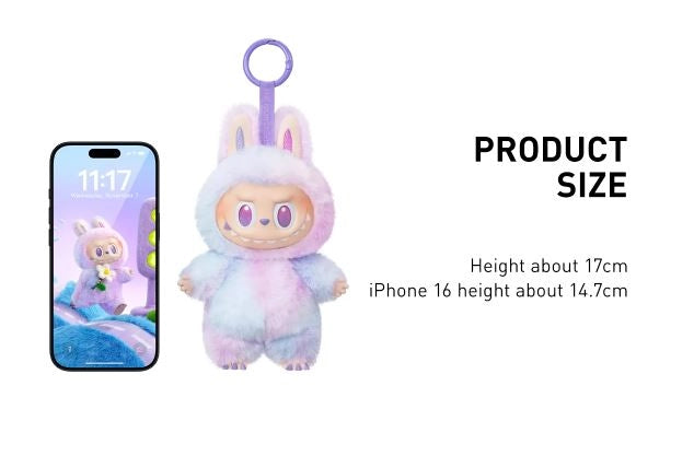 Labubu Originali Pop Mart THE MONSTERS Big into Energy Series-Vinyl Plush Pendant Blind Box