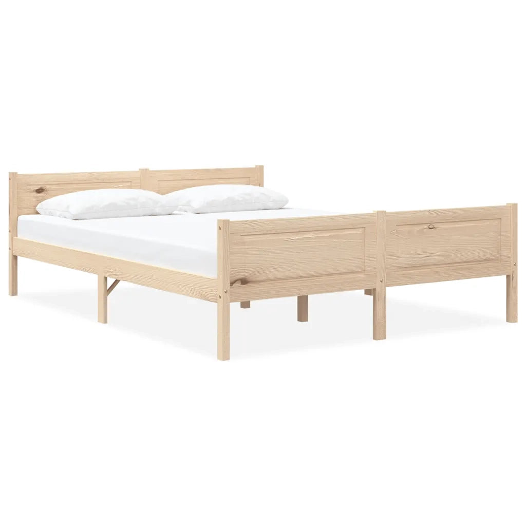 Giroletto senza Materasso 120x200 cm in Legno Massello di Pino