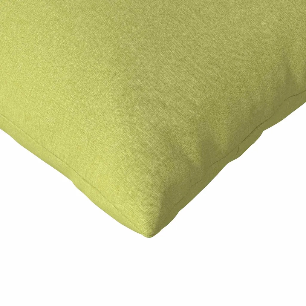 Cuscini da Divano 2 pcs Verde chiaro 200 x 40 cm Tessuto