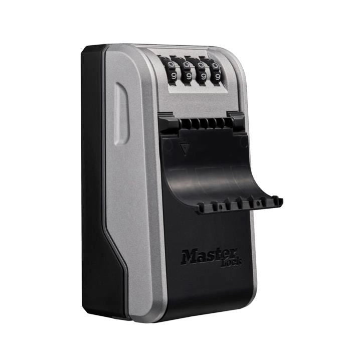 MASTER LOCK - Cassetta portachiavi da esterno - Nuovo design - Montaggio a parete - Grande capacità - Alta sicurezza - 19,6 x 7,6 x 5,6 cm