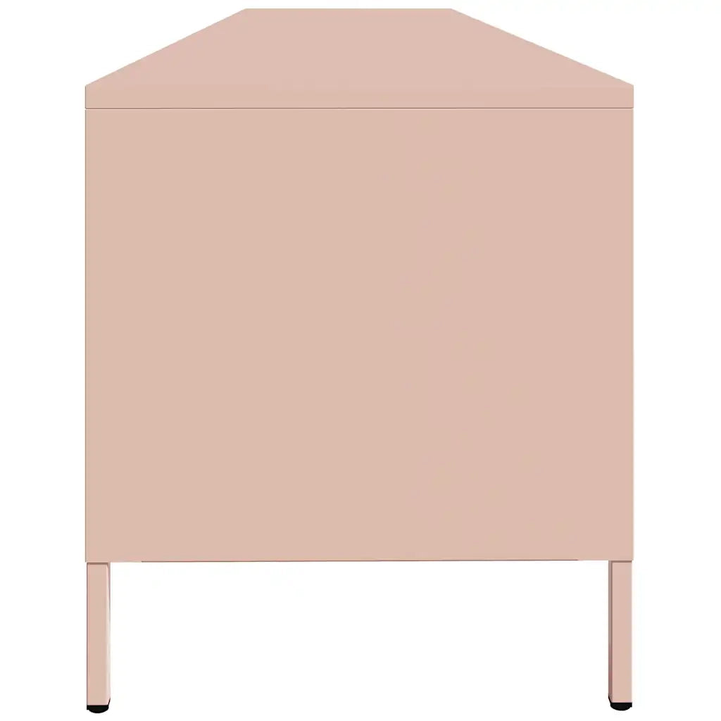 Mobile TV Rosa 202x39x43,5 cm in Acciaio Laminato a Freddo 3307150