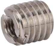 Set di 10 Stuvi per Fissaggio in Acciaio Inossidabile - M5x0,8 Mm/M10x1,5 Mm - Lunghezza 10 Mm - Stuvi con Boccole a Vite - Riparazione di Vite - Stuvi a Boccola con Vite