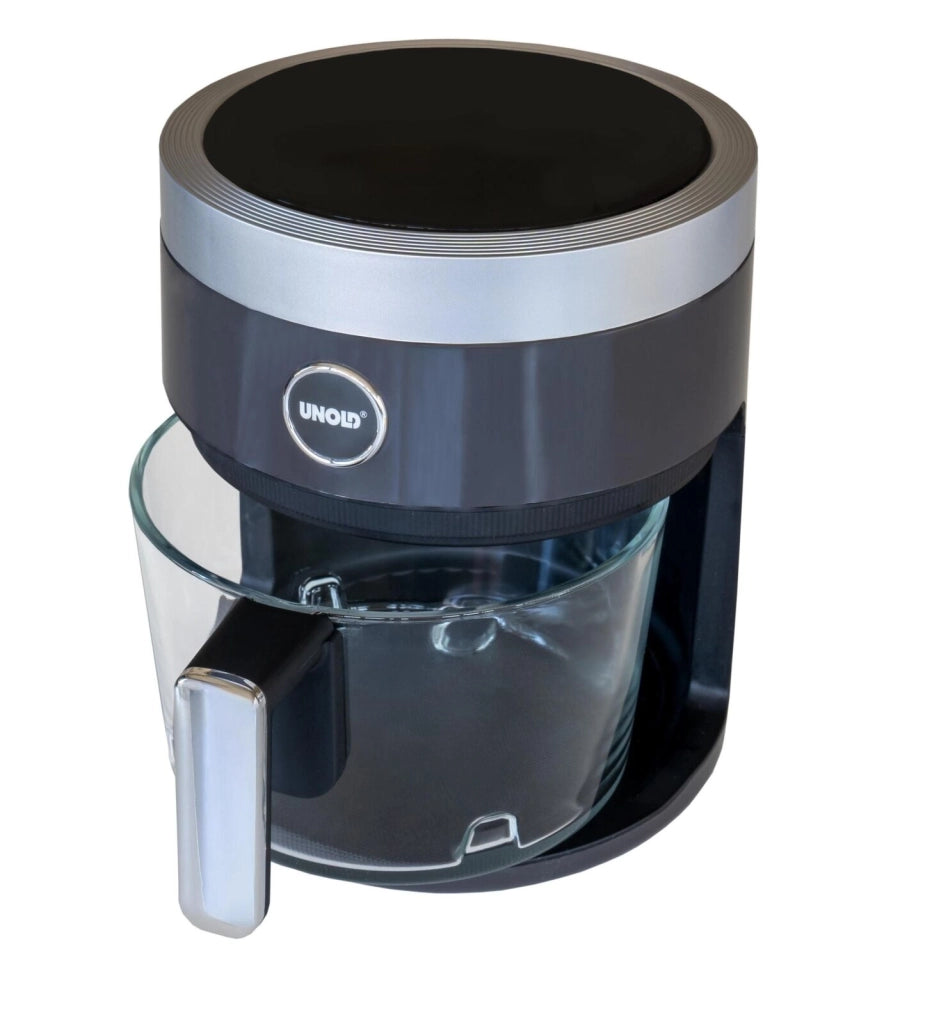 Unold 58695 friggitrice Singolo 3,5 L Indipendente 1200 W Friggitrice ad aria calda Nero