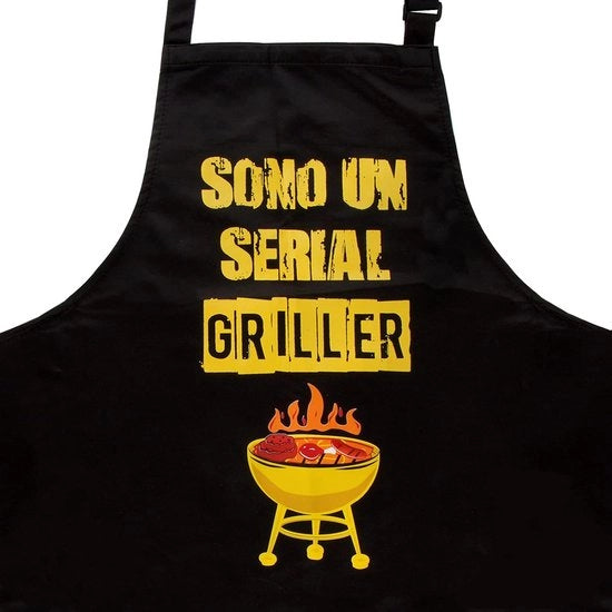 Griglia da Barbecue da Regalo - 1 pezzo - Nero - Adattabile