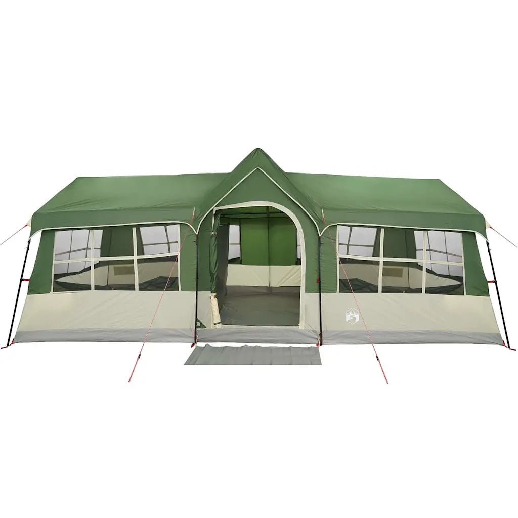 Tenda Familiare con tetto Verde e beige 622 x 295 x 238 cm 4100700