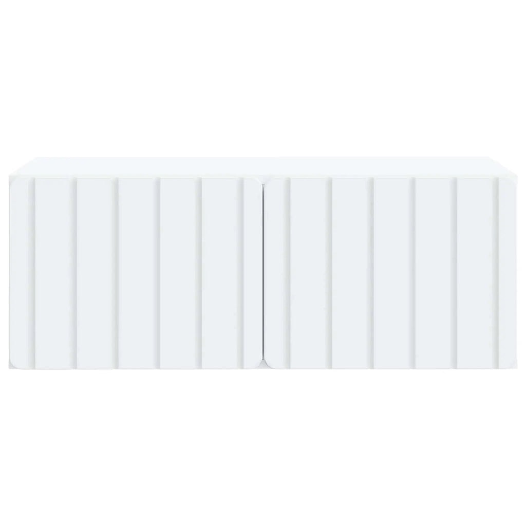 Mobile Porta TV da Muro Bianco 78,5 x 41 x 30 cm 898345