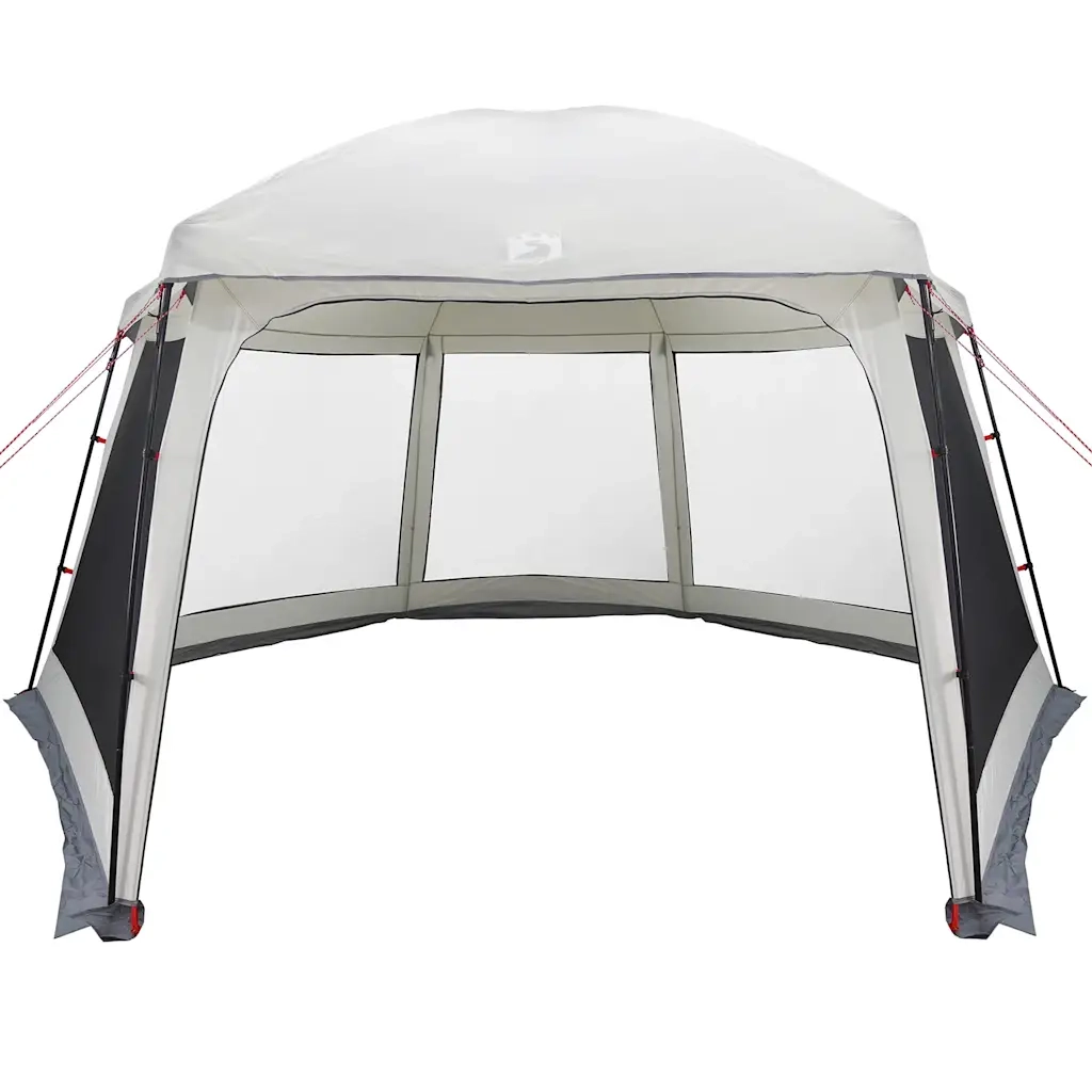 Tenda da piscina con Patta Rimovibile&Pareti in Rete-Tenda per Piscina 512x458 cm 556587