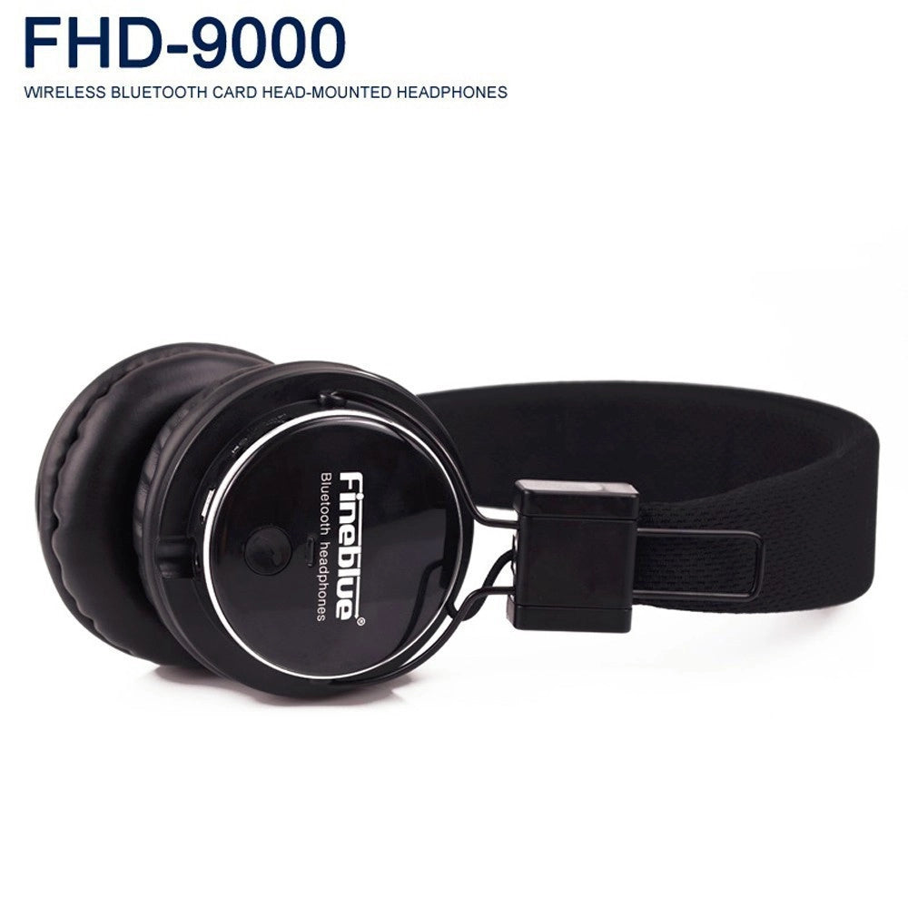 Trade Shop - Cuffie Fhd-9000 Wireless Bluetooth Stereo Card Musica Smartphone -