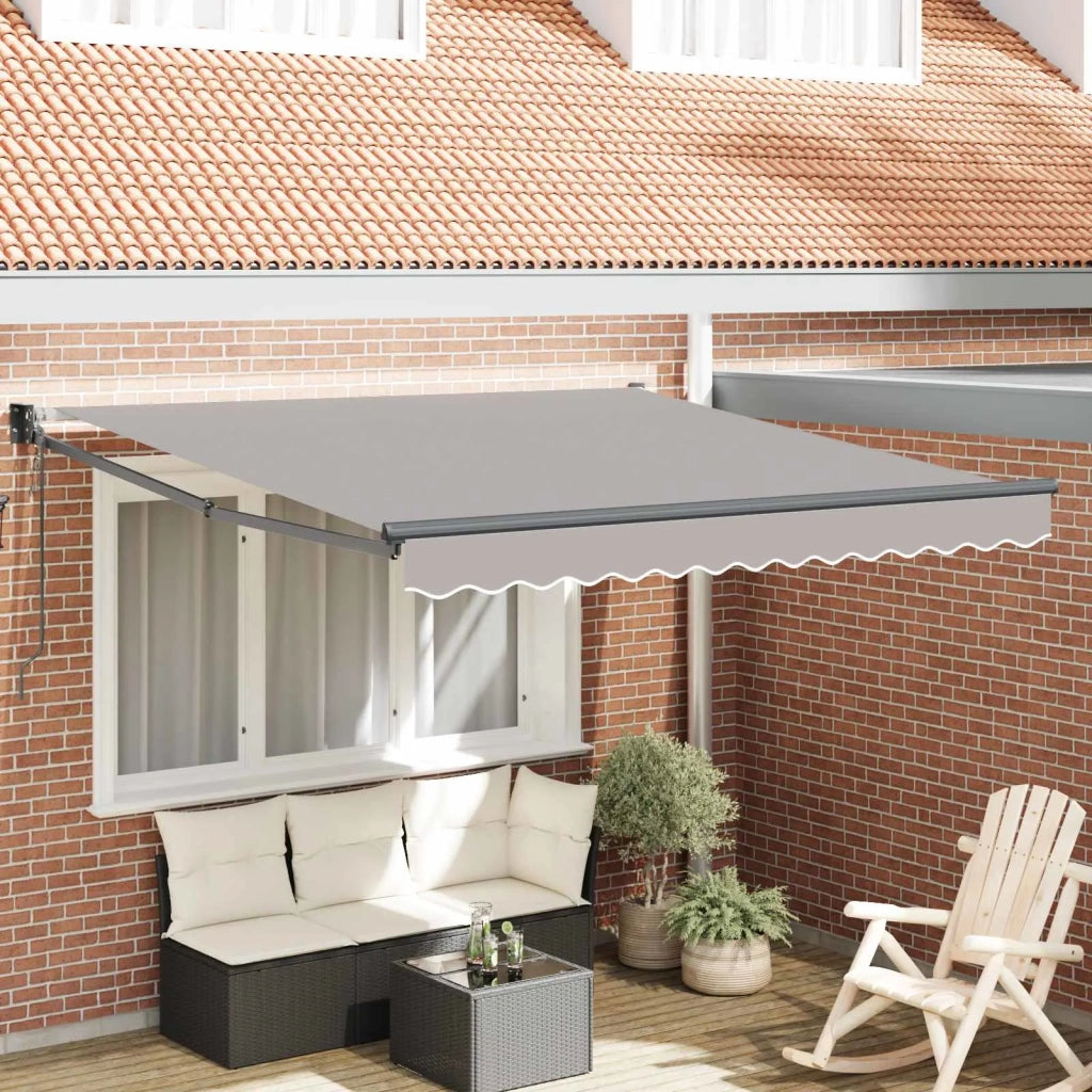 Tenda da Sole Grigio chiaro 300 x 250 x 165 cm Poliestere 3330098