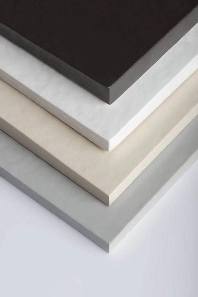Piatto doccia Pietraceramica alto 4cm in colore Bianco - Ceramica Azzurra - Misura: 70x100 x H4 cm