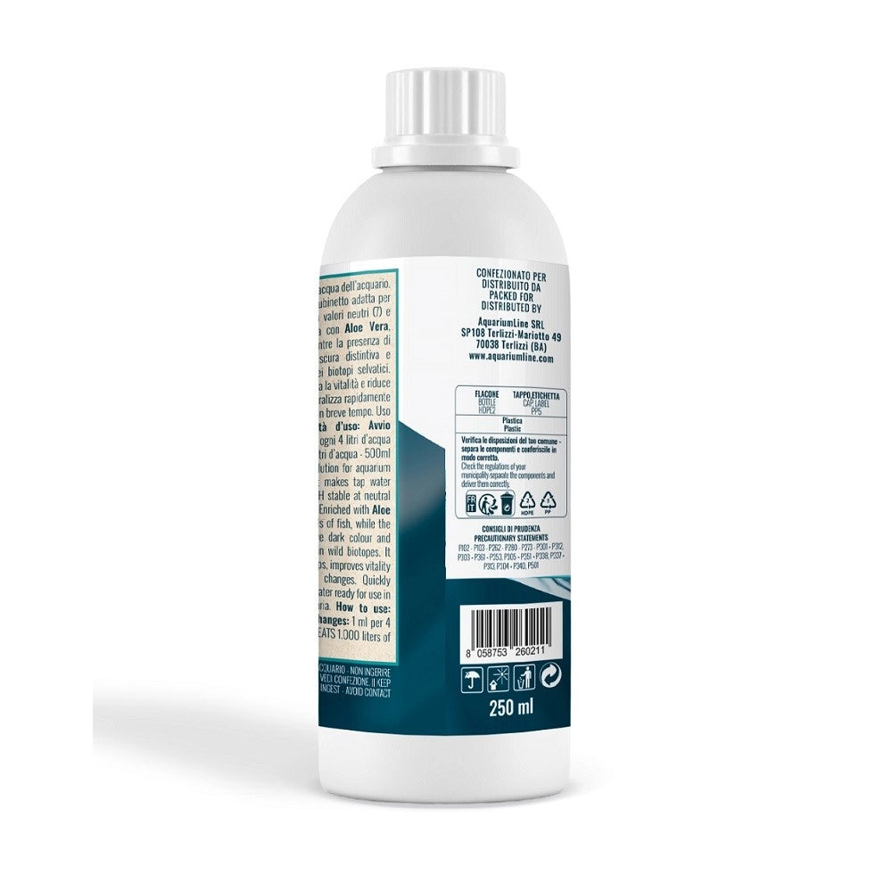 AquariumLine H2O Care 250ml - biocondizionatore per acqua dolce e marina