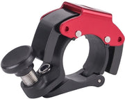 Fischietto per bicicletta, lega di alluminio mini fischietto per bicicletta 100dB fischietto molto sonoro, fischietto per bicicletta per bicicletta da montagna, 22-24 mm manubrio, rosso