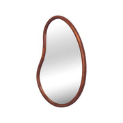 Specchio in legno di abete, 85cm, marrone