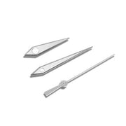 Orologio Mano 3 Pin - NH35/NH36/4R/7S Compatibile - Indicatore Argento/Azzurro - Materiale di Alta Qualità - Duraturo e Resistente - Indicatore Orologio