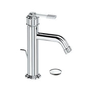 Miscelatore lavabo con scarico cromato lucido - serie Atelier