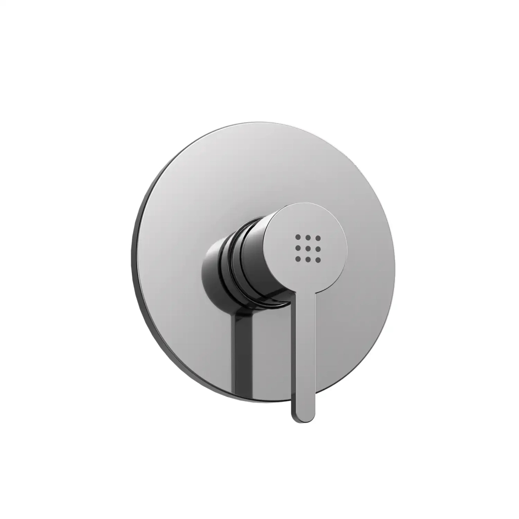 Set miscelatore lavabo alto e bidet senza scarico ed incasso doccia in ottone cromato | Virna
