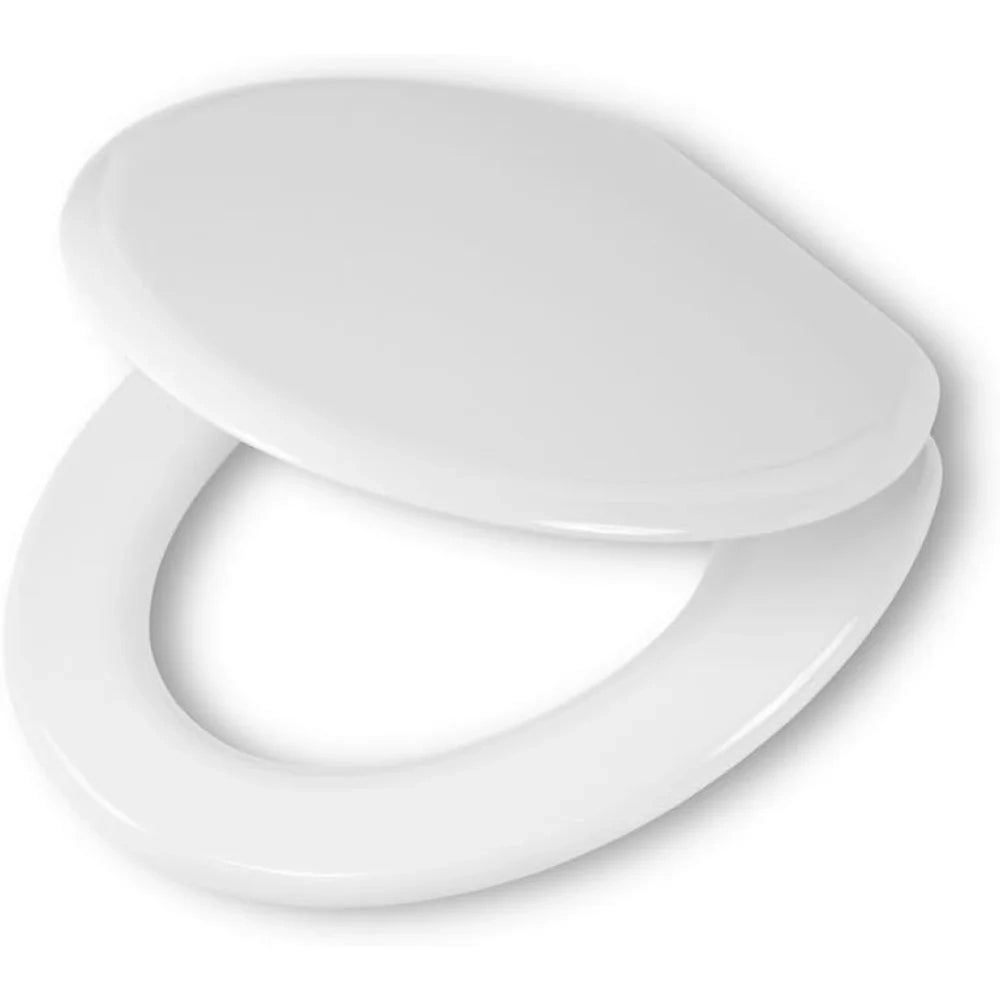 Tiger renna sedile wc, mdf legno, bianco, 37x44x5 cm