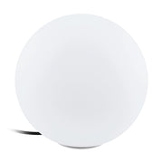 Sfera Esterno Luce Colorata Monterolo Policarbonato Bianco E27 30Cm